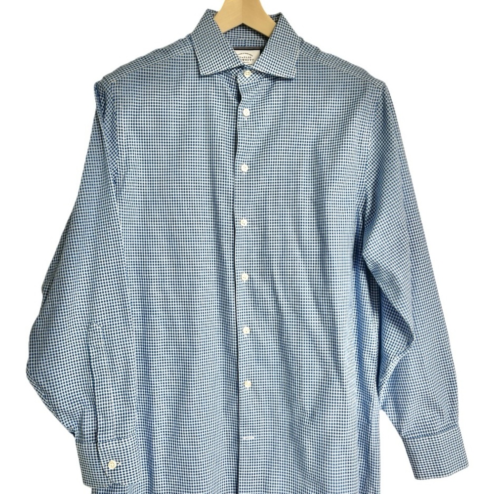 Men’s Charles Tyrwhitt Blue Cottonn Dress Shirt